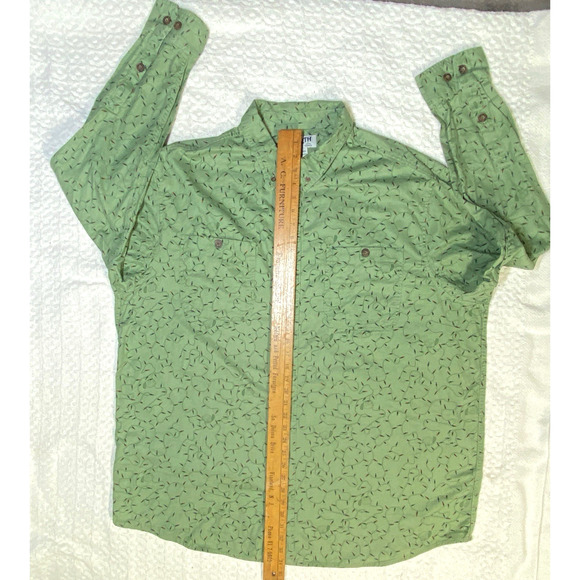 Diluth Trading Company Men XXL Tall Relaxed Fit Christmas Lights Flannel Shirt - Picture 5 of 8